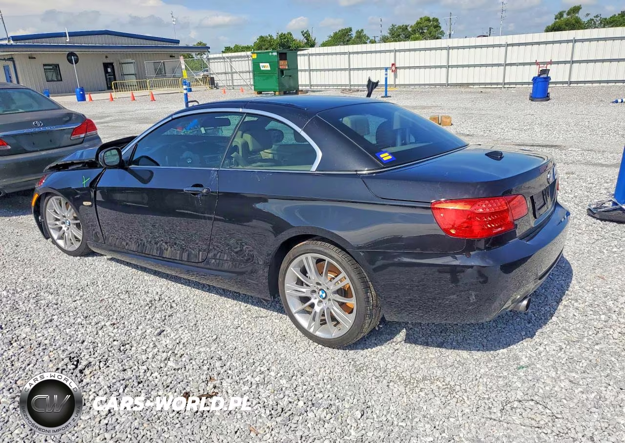 2013 BMW 335 I VIN:WBADX7C55DJ588987 - 2