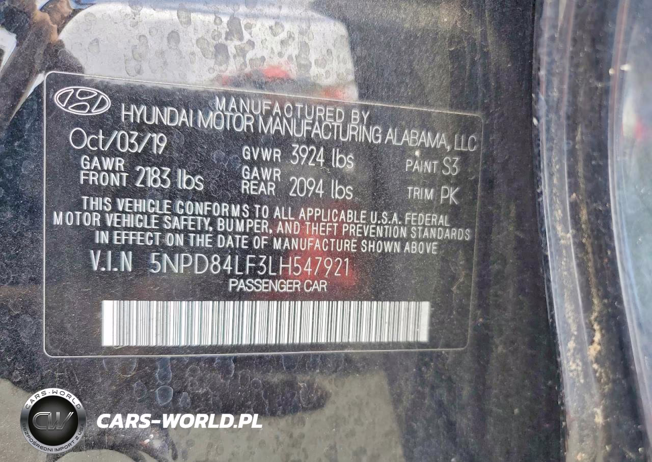 2020 Hyundai Elantra Sel VIN:5NPD84LF3LH547921 - 12
