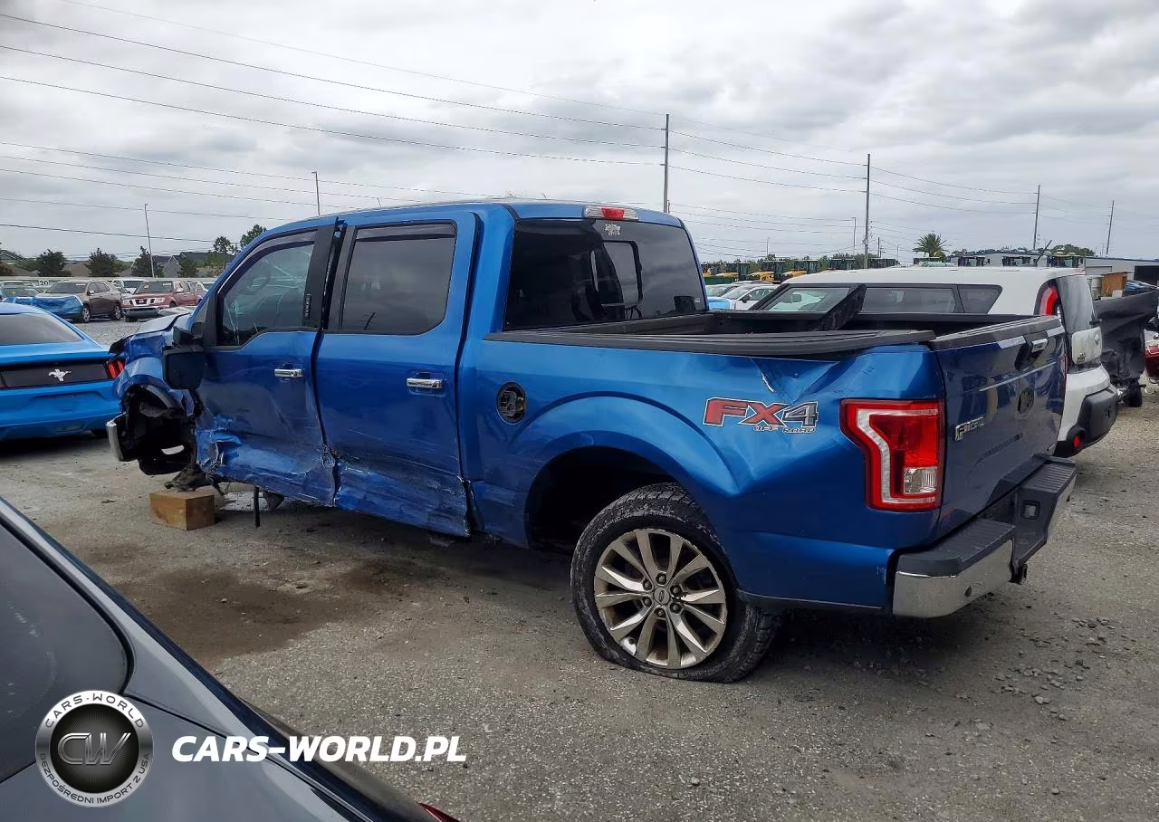2015 Ford F150 Supercrew VIN:1FTEW1EF1FFA78039 - 2