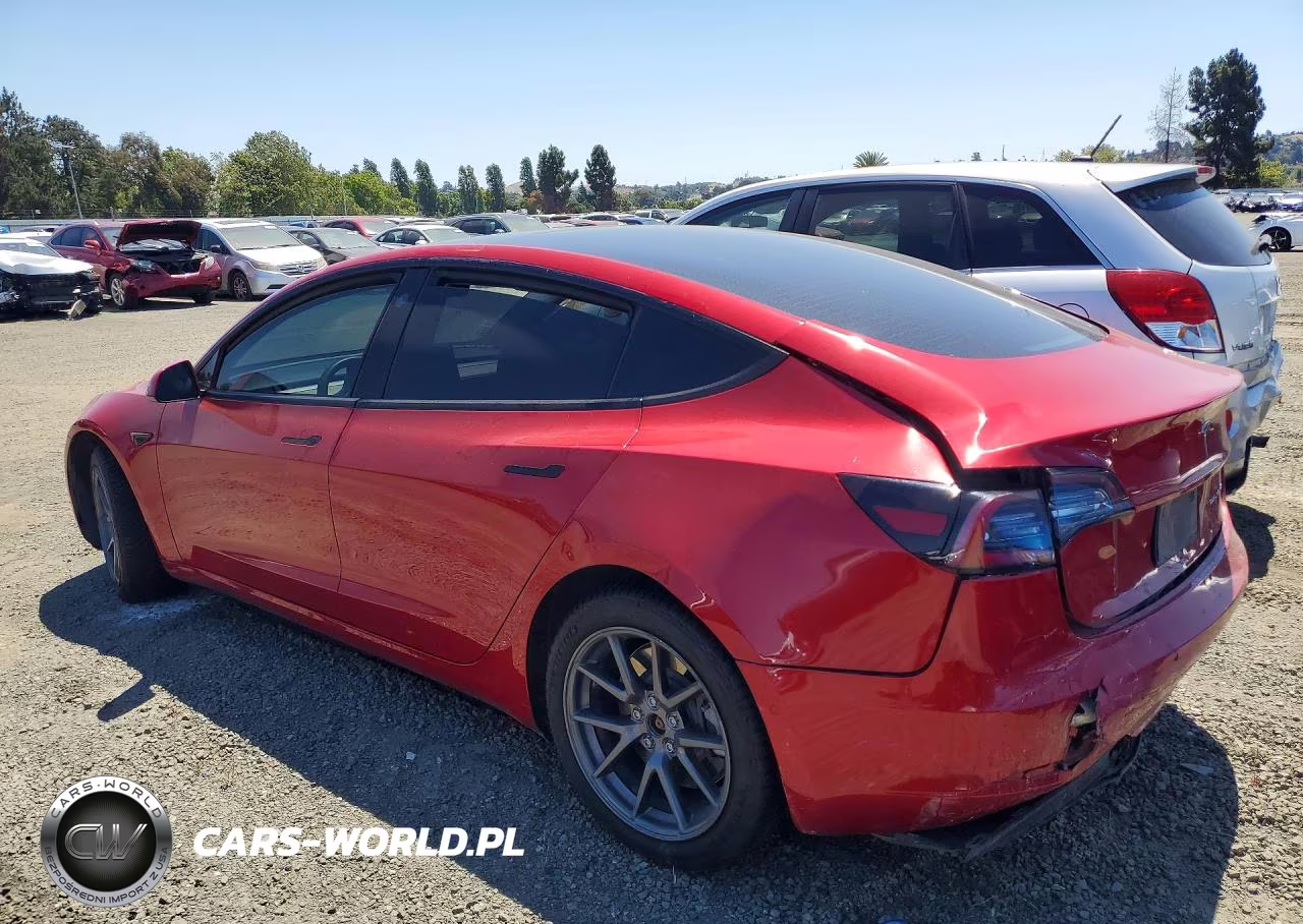 2021 Tesla Model 3 VIN:5YJ3E1EB4MF875460 - 2