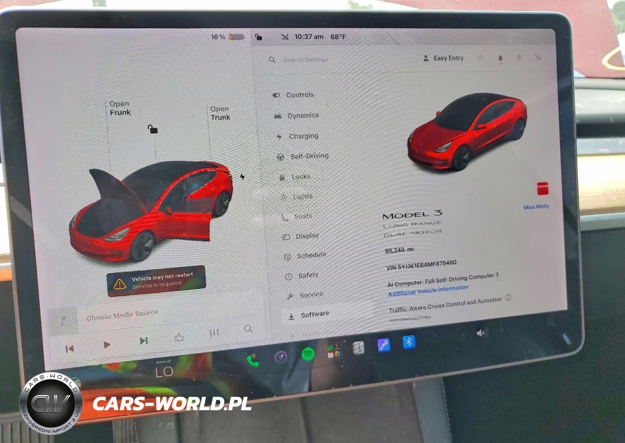 2021 Tesla Model 3 VIN:5YJ3E1EB4MF875460 - 9