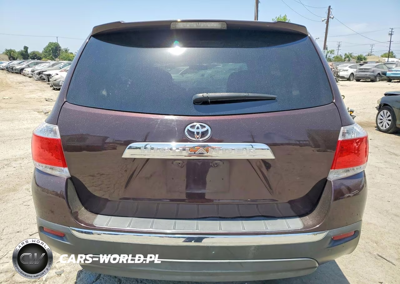 2012 Toyota Highlander Base VIN:5TDZA3EH7CS030702 - 6