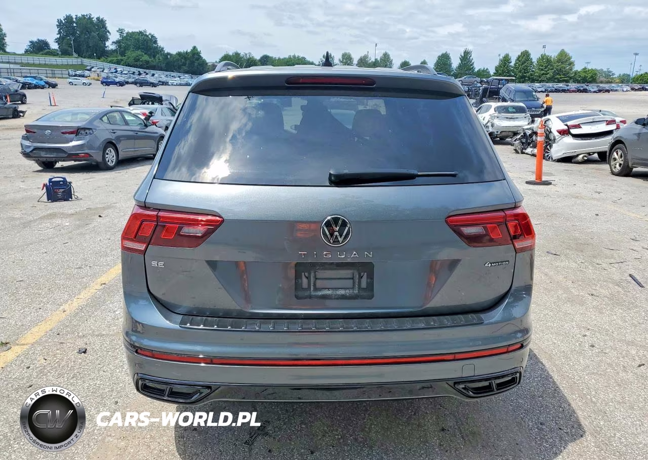 2024 Volkswagen Tiguan Se R-Line Black VIN:3VV8B7AX7RM066428 - 6