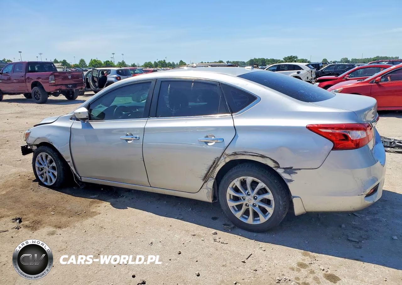 2018 Nissan Sentra Sv VIN:3N1AB7AP3JY208130 - 2
