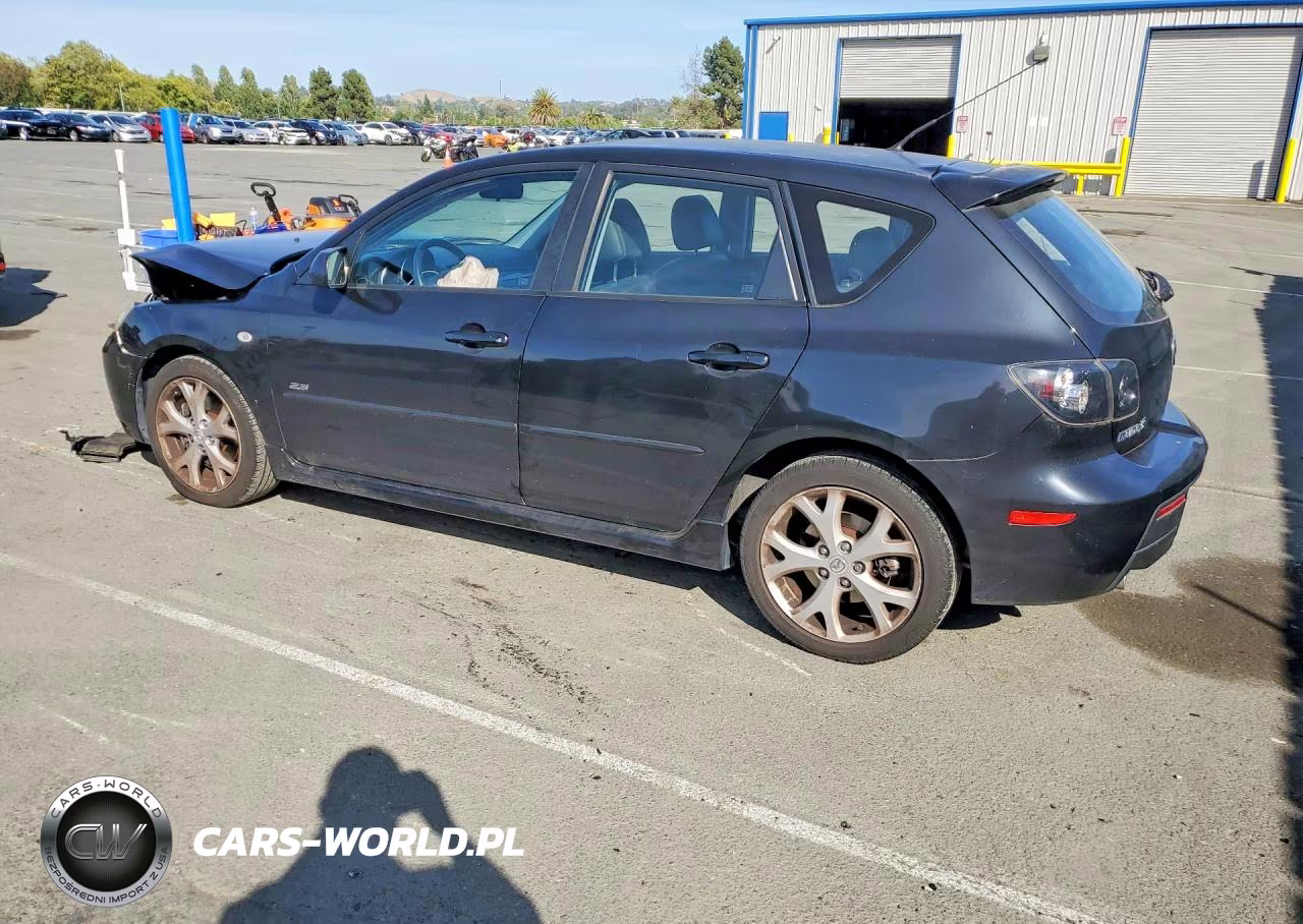 2008 Mazda 3 Hatchback VIN:JM1BK344981829334 - 2