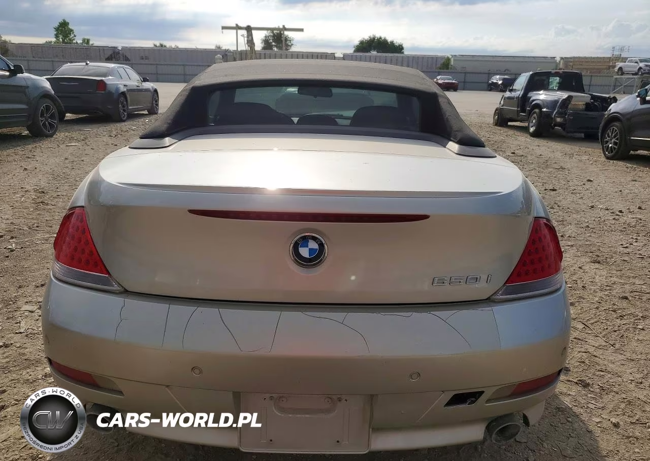 2007 BMW 650 I VIN:WBAEK13597CN84353 - 6
