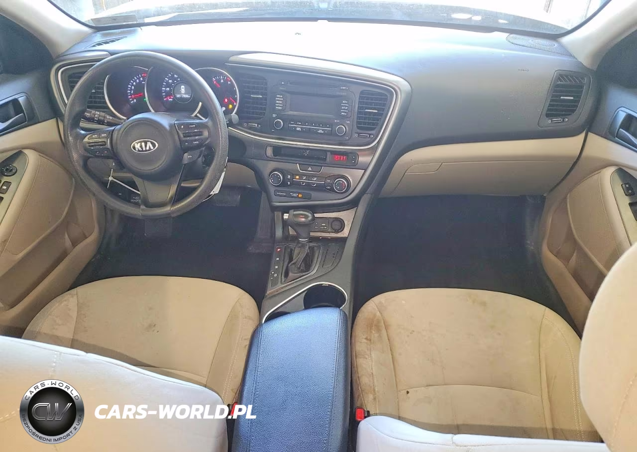 2015 Kia Optima Lx VIN:KNAGM4A74F5530793 - 8