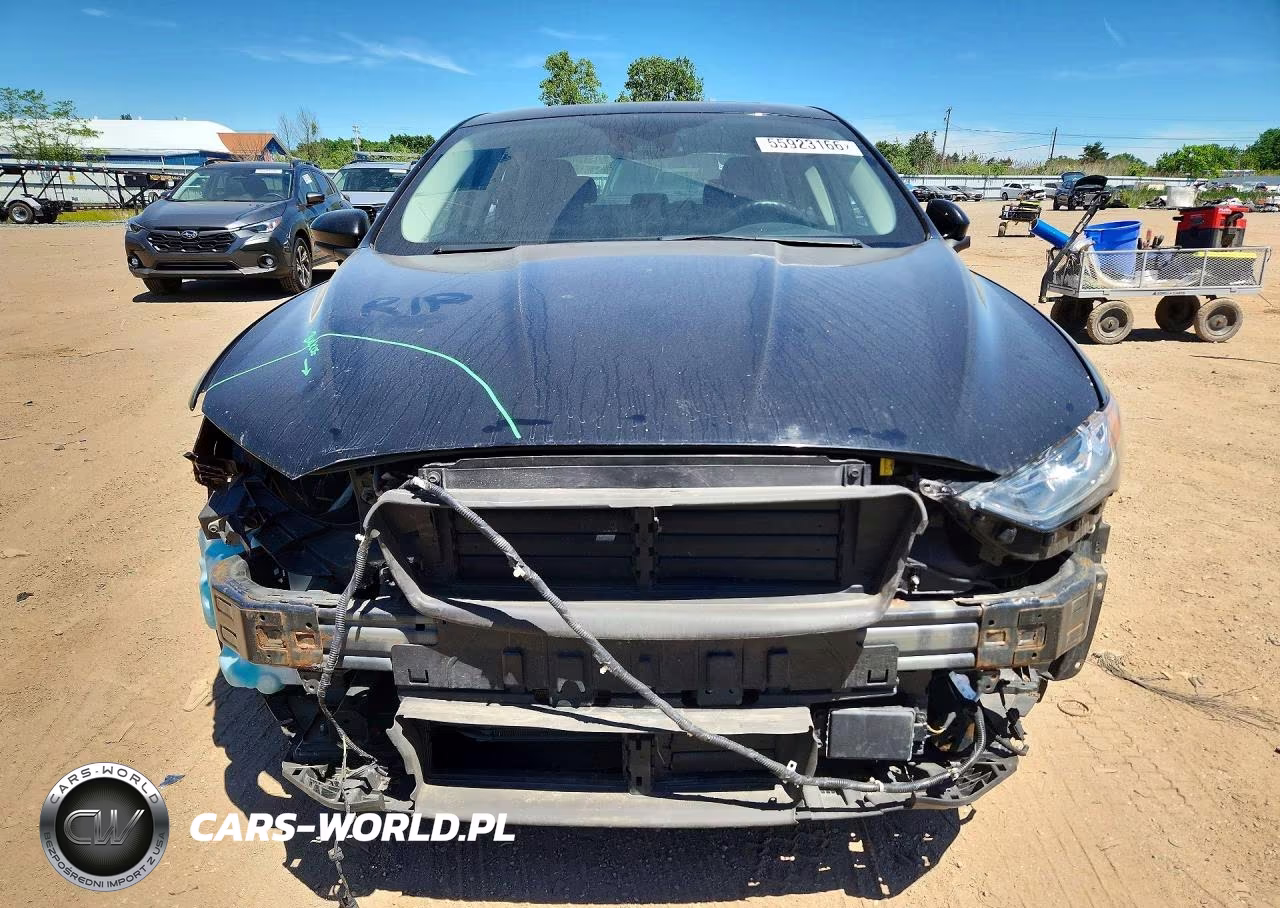 2019 Ford Fusion Se VIN:3FA6P0LU9KR181080 - 5