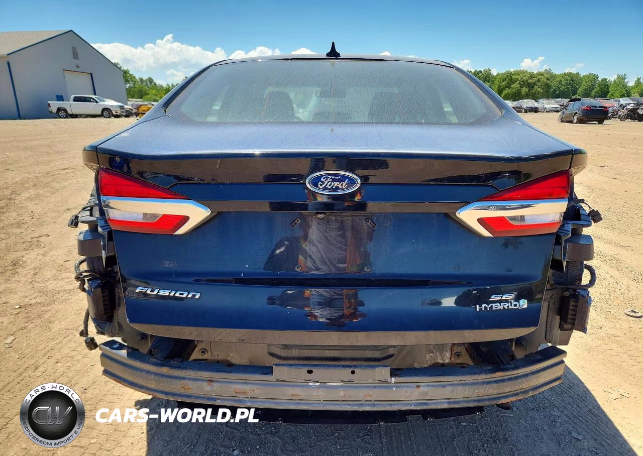 2019 Ford Fusion Se VIN:3FA6P0LU9KR181080 - 6