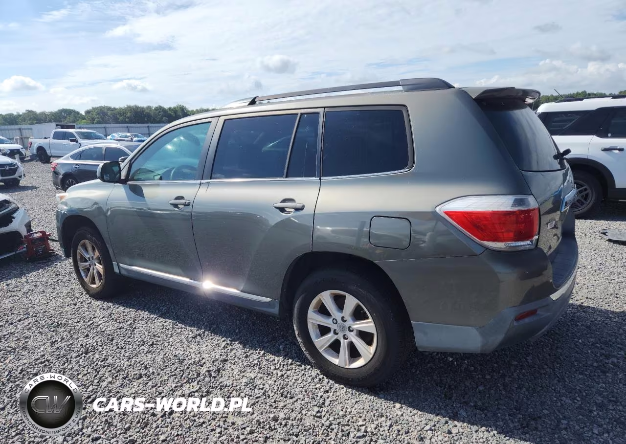 2011 Toyota Highlander Base VIN:5TDZA3EH2BS015796 - 2