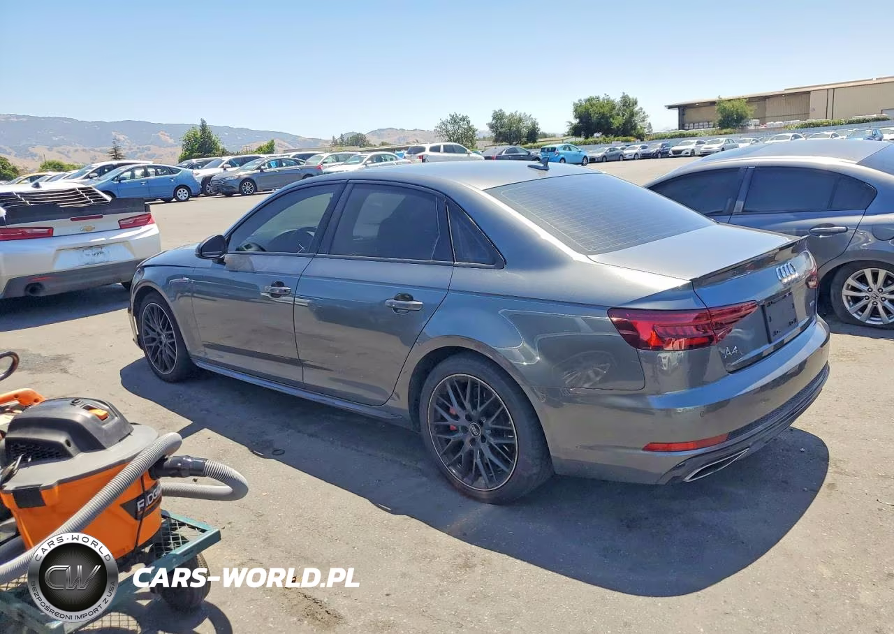 2019 Audi A4 Premium Plus VIN:WAUENAF4XKA015459 - 2