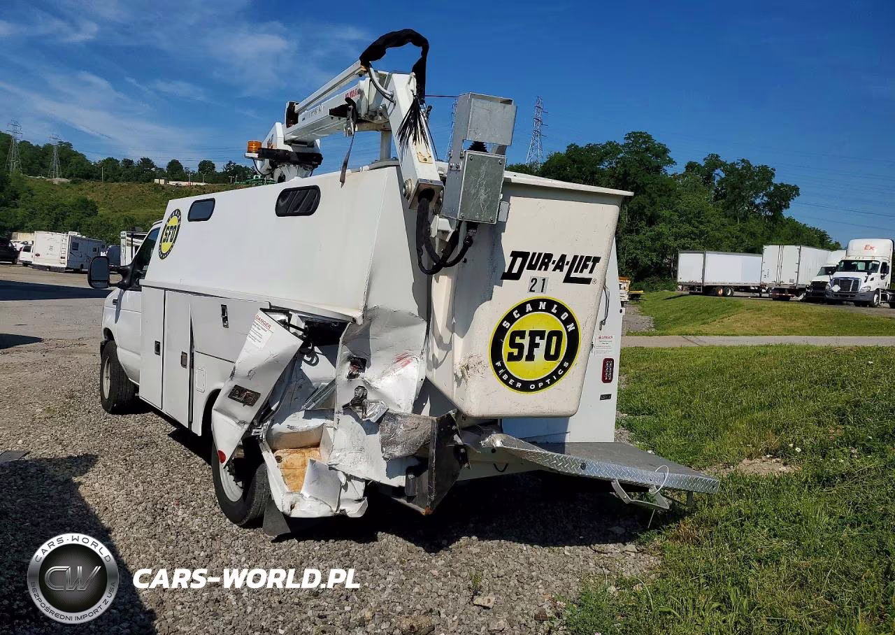 2024 Ford E350 Van With Bucket Lift VIN:1FDWE3FN9RDD08706 - 2