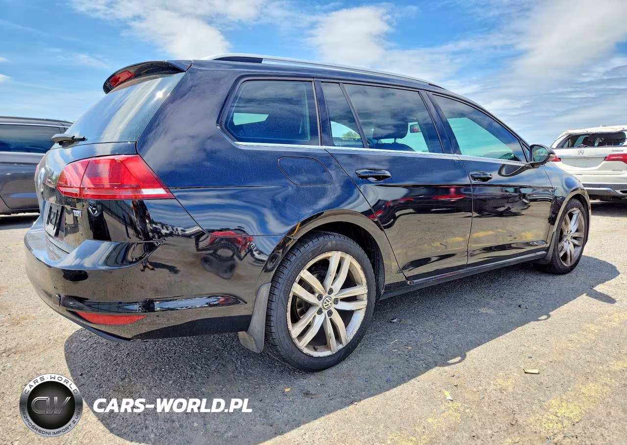 2015 Volkswagen Golf Sportwagen Tdi S VIN:3VWCA7AU0FM503499 - 3