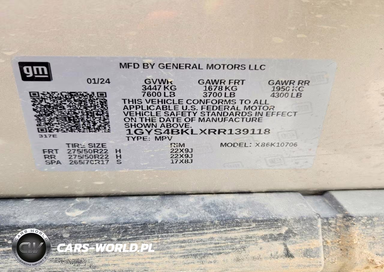 2024 Cadillac Escalade Premium Luxury VIN:1GYS4BKLXRR139118 - 14