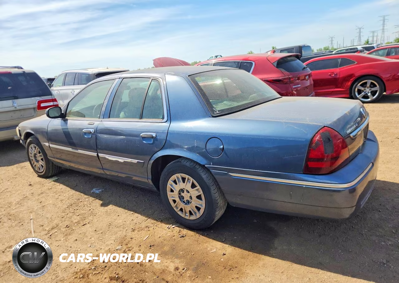 2007 Mercury Grand Marquis Gs VIN:2MEFM74V97X618893 - 2
