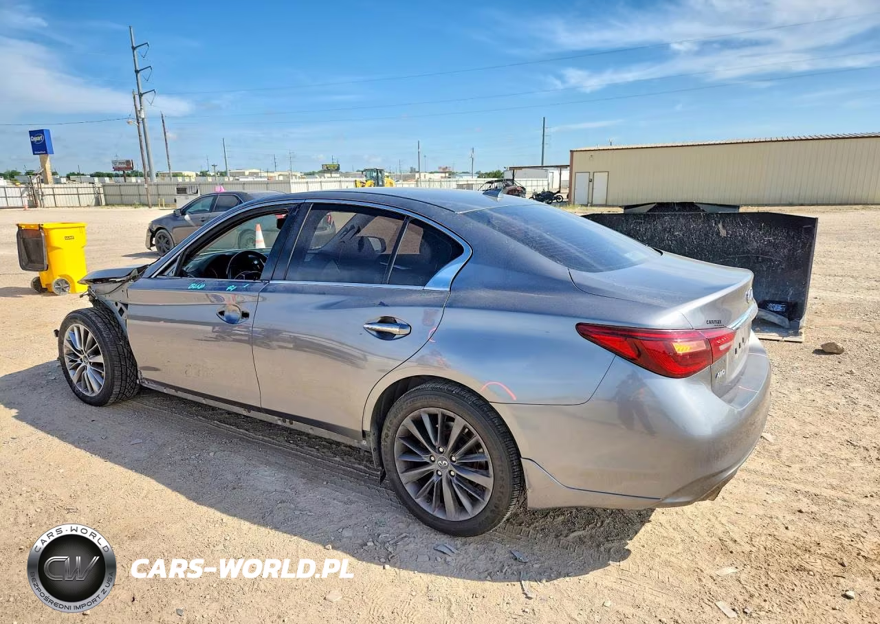 2018 Infiniti Q50 3.0T Luxe VIN:JN1EV7AR0JM437572 - 2