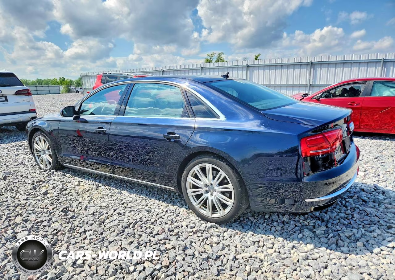 2014 Audi A8 L Quattro VIN:WAUR2AFD8EN003222 - 2