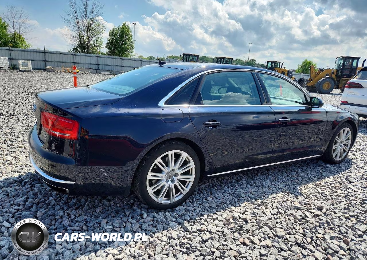 2014 Audi A8 L Quattro VIN:WAUR2AFD8EN003222 - 3