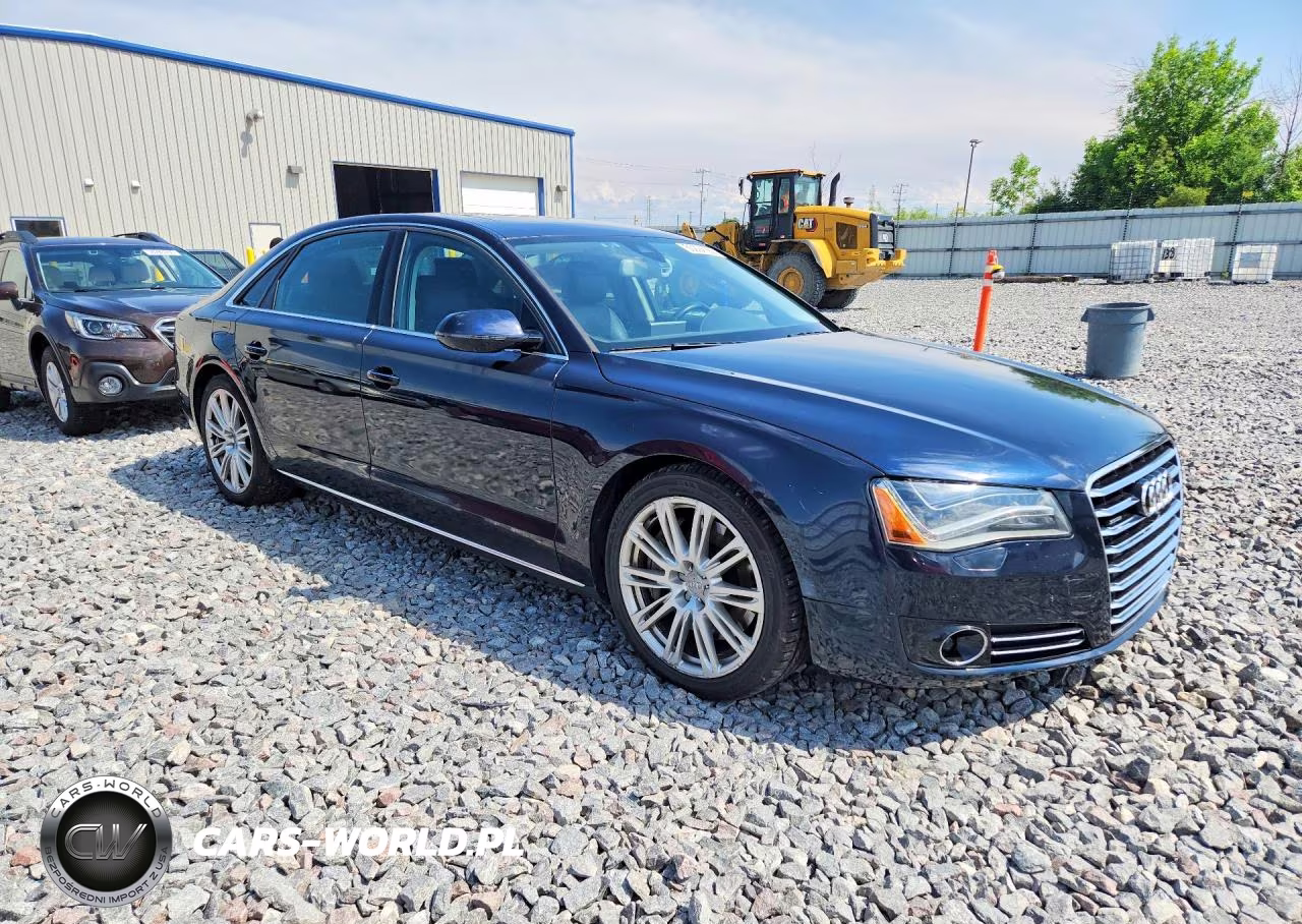 2014 Audi A8 L Quattro VIN:WAUR2AFD8EN003222 - 4