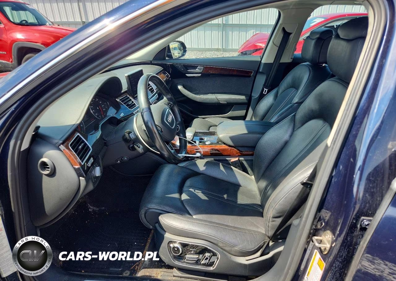 2014 Audi A8 L Quattro VIN:WAUR2AFD8EN003222 - 7