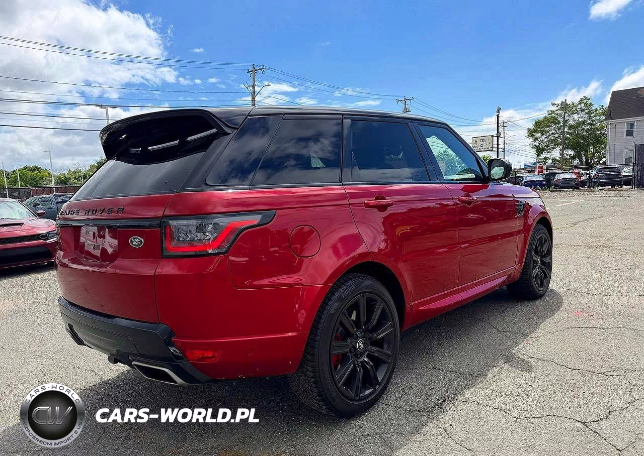 2020 Land Rover Range Rover Sport P525 Hse VIN:SALWR2SE5LA730398 - 4