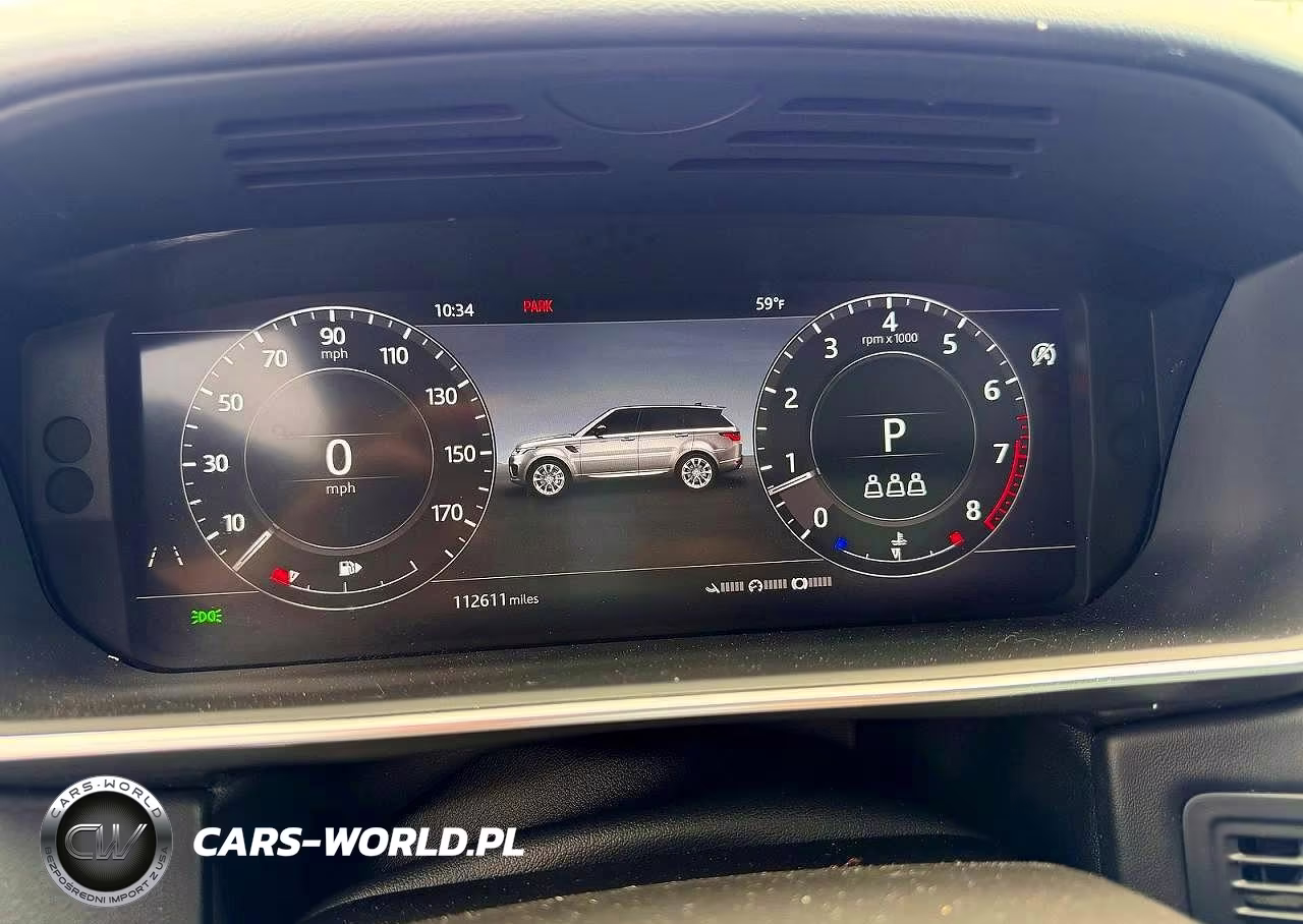 2020 Land Rover Range Rover Sport P525 Hse VIN:SALWR2SE5LA730398 - 8