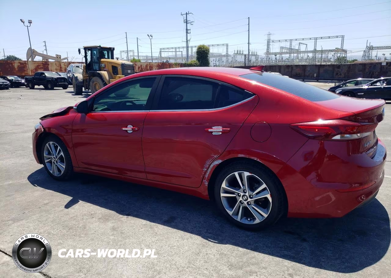 2018 Hyundai Elantra Limited VIN:KMHD84LF8JU449014 - 2