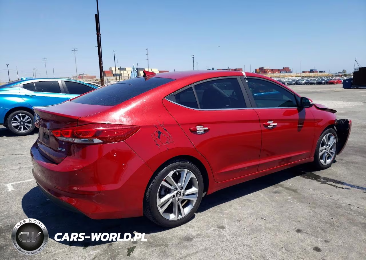 2018 Hyundai Elantra Limited VIN:KMHD84LF8JU449014 - 3