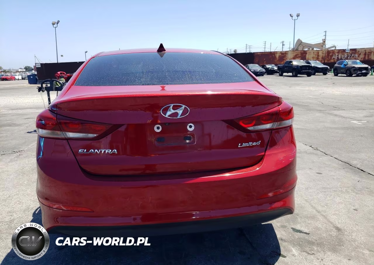 2018 Hyundai Elantra Limited VIN:KMHD84LF8JU449014 - 6