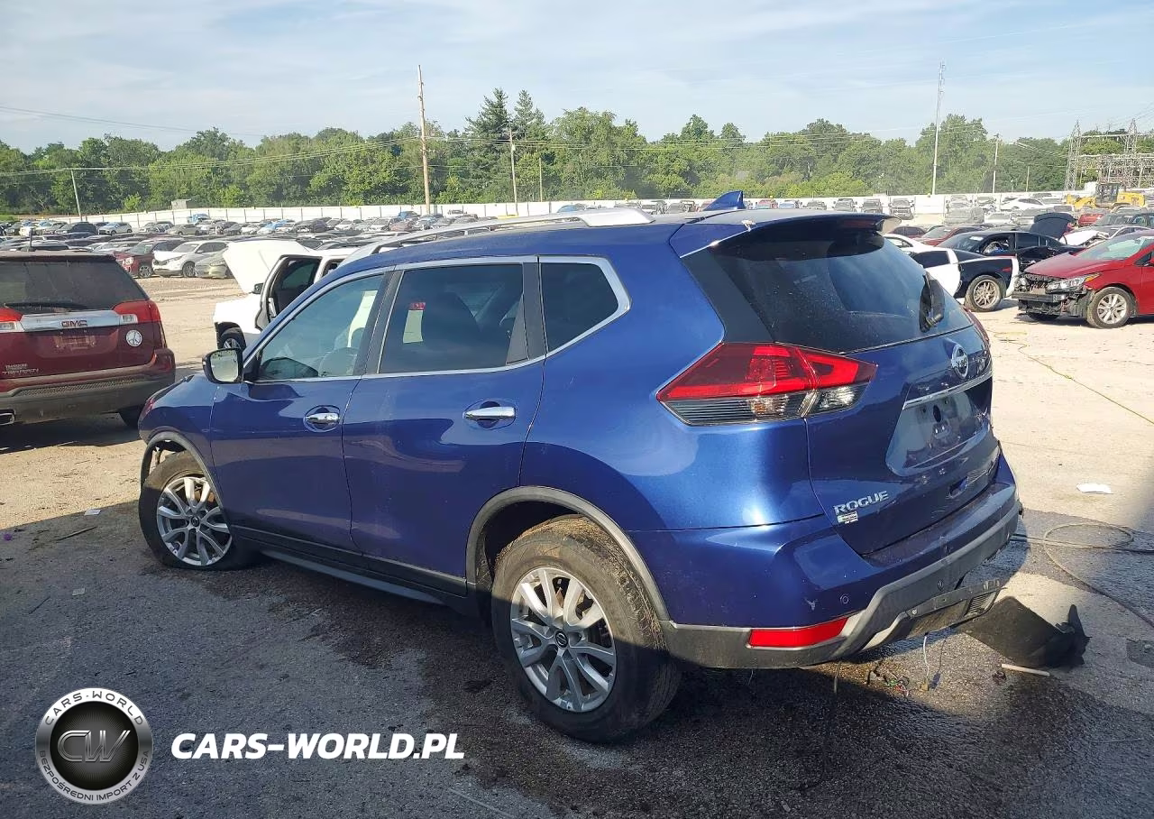 2020 Nissan Rogue Sv VIN:KNMAT2MV2LP504431 - 2