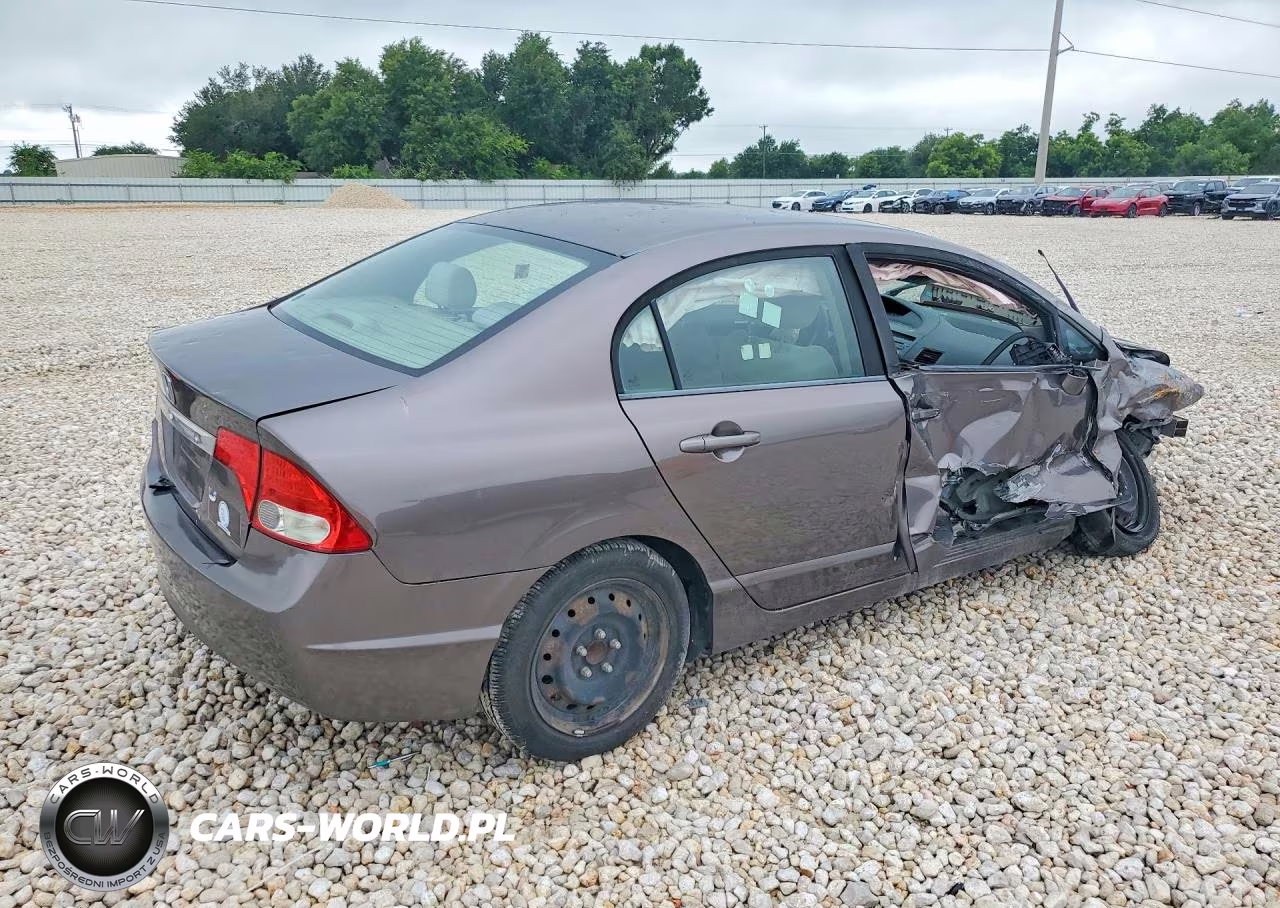 2010 Honda Civic Lx VIN:19XFA1F55AE001282 - 3