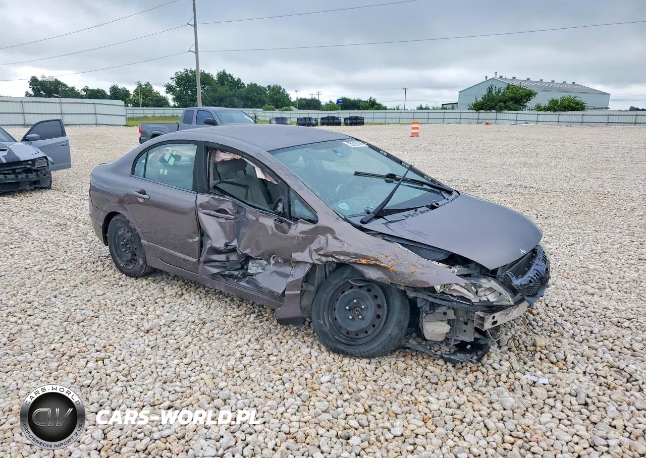 2010 Honda Civic Lx VIN:19XFA1F55AE001282 - 4