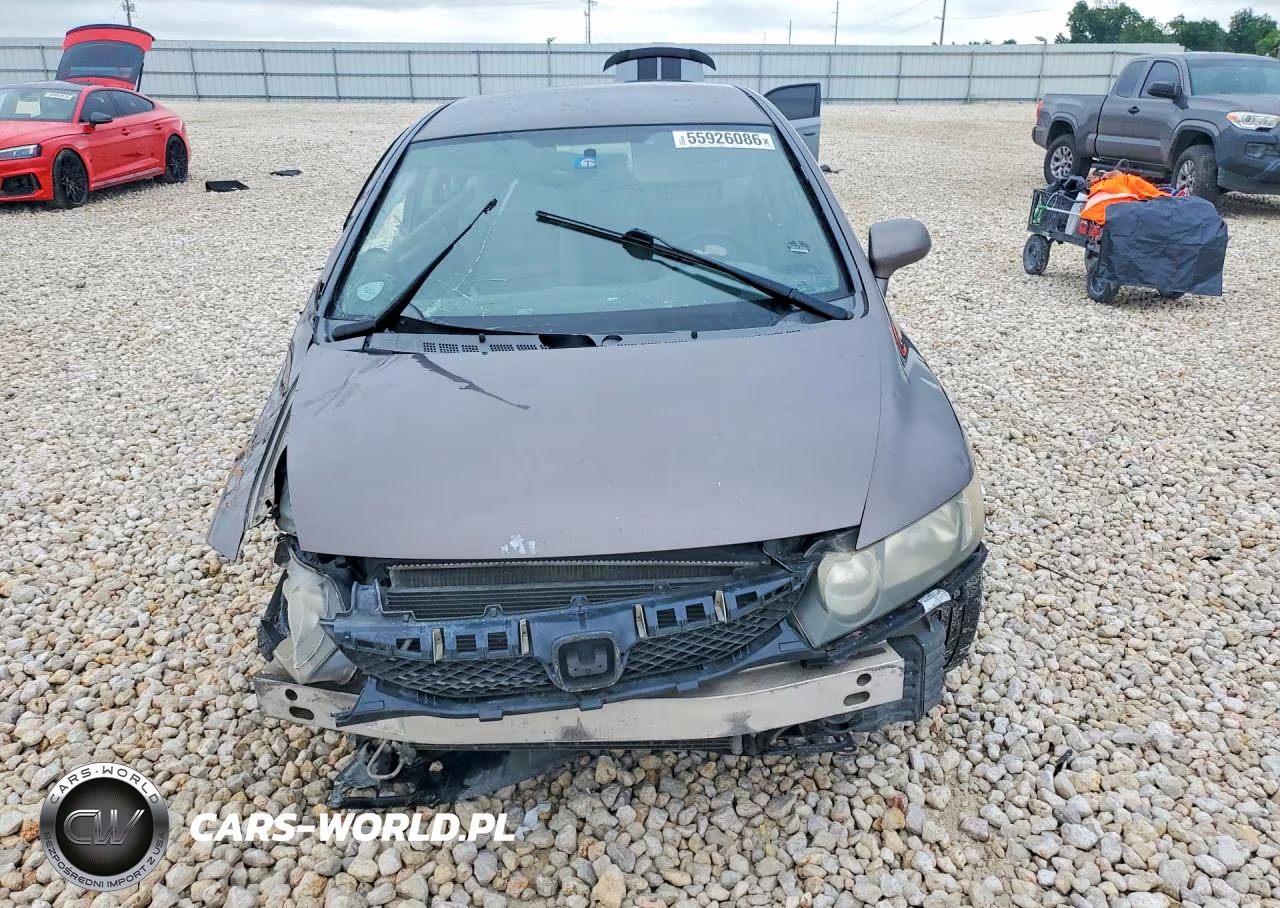 2010 Honda Civic Lx VIN:19XFA1F55AE001282 - 5