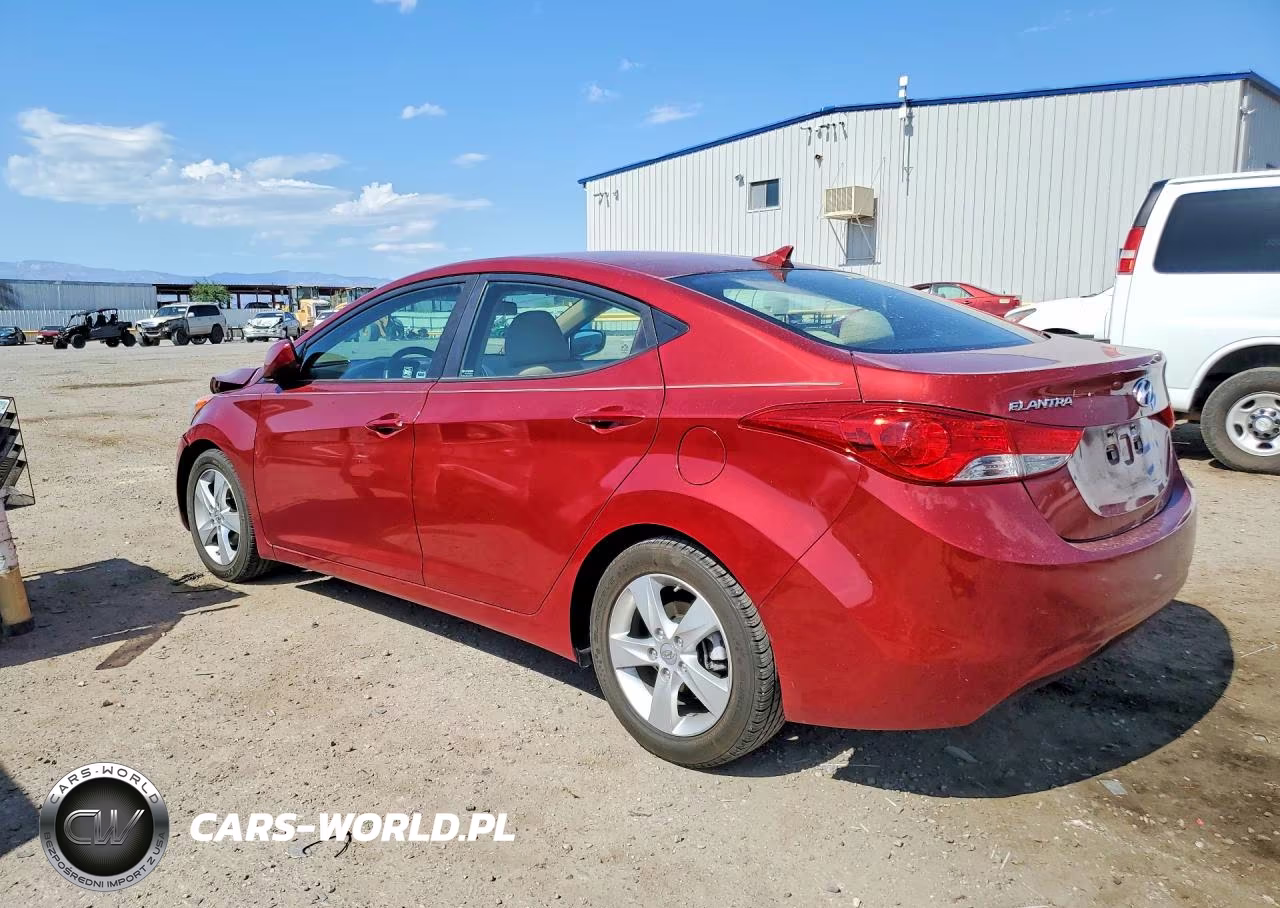 2013 Hyundai Elantra Gls VIN:5NPDH4AE2DH248299 - 2