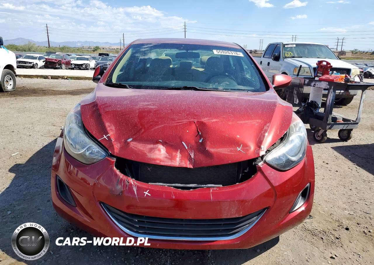 2013 Hyundai Elantra Gls VIN:5NPDH4AE2DH248299 - 5