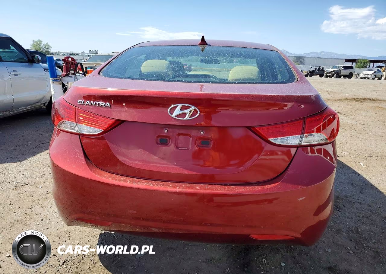 2013 Hyundai Elantra Gls VIN:5NPDH4AE2DH248299 - 6