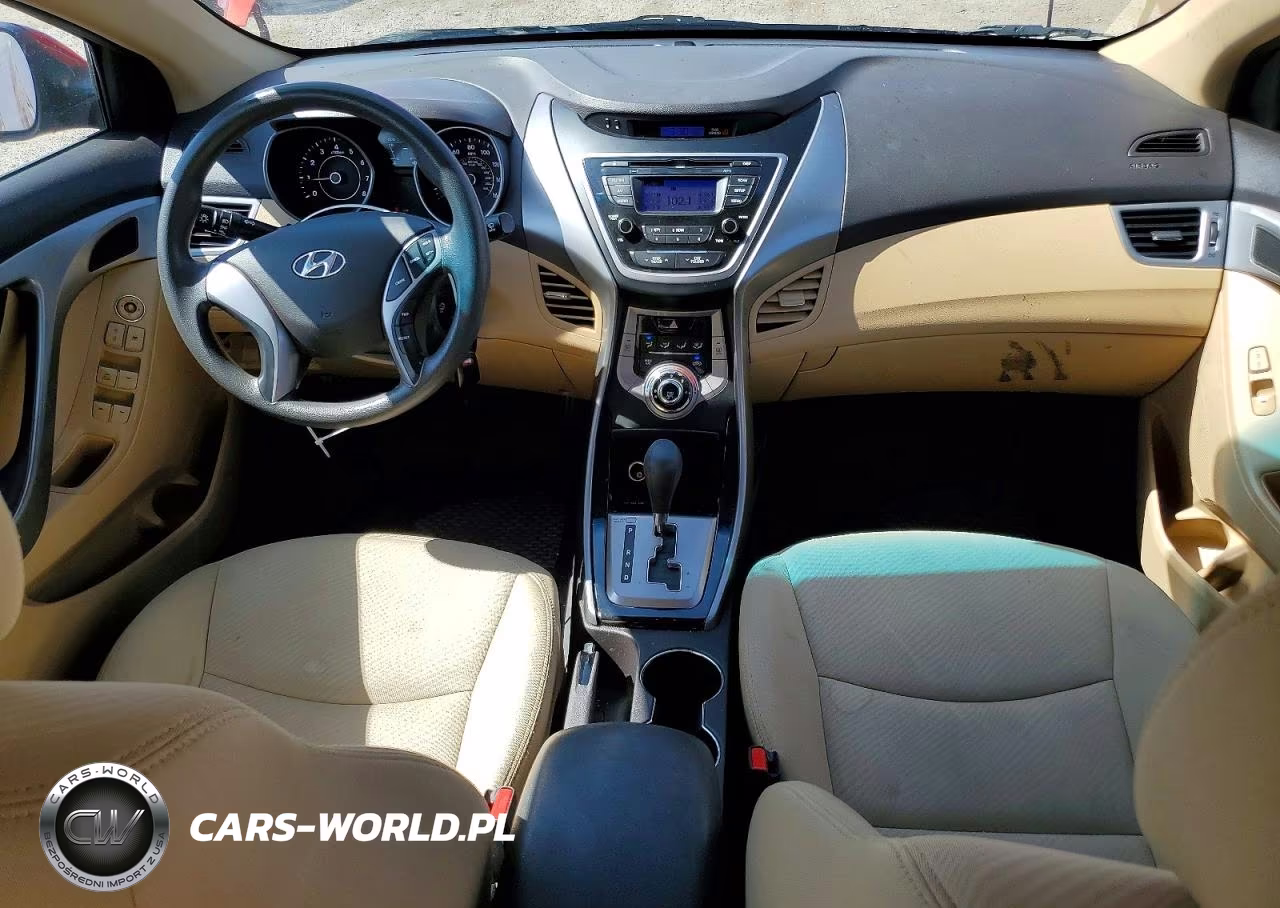 2013 Hyundai Elantra Gls VIN:5NPDH4AE2DH248299 - 8