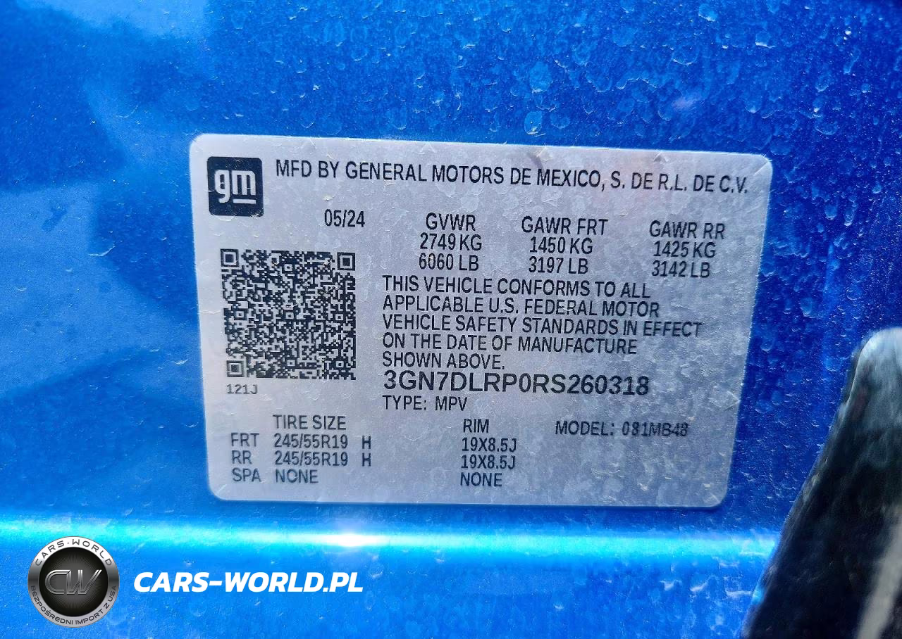 2024 Chevrolet Equinox 2Lt VIN:3GN7DLRP0RS260318 - 13