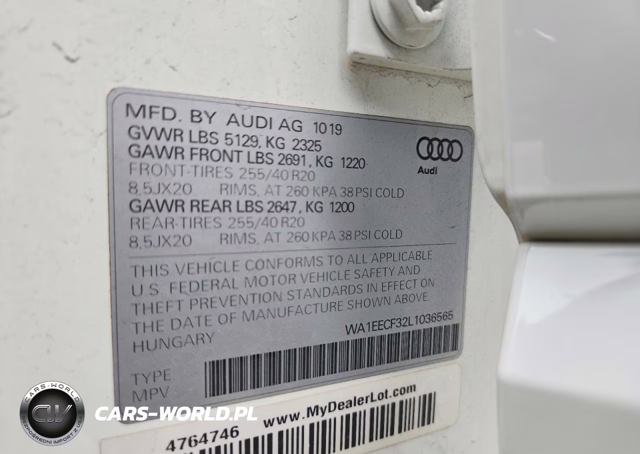2020 Audi Q3 Premium Plus S-Line VIN:WA1EECF32L1036565 - 12