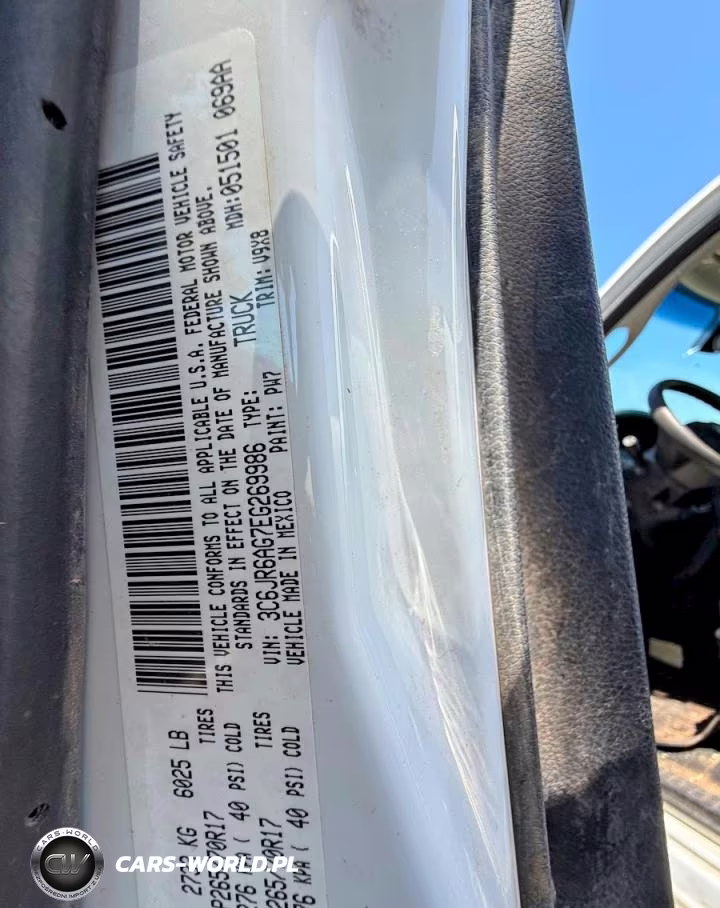 2014 Ram 1500 St VIN:3C6JR6AG7EG269986 - 10