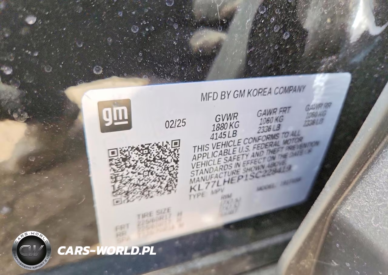 2025 Chevrolet Trax 1Lt VIN:KL77LHEP1SC228419 - 13