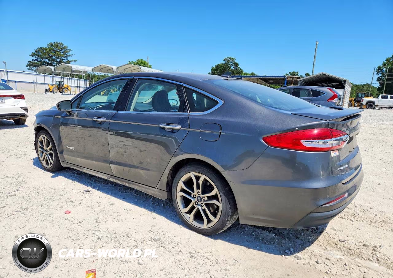 2019 Ford Fusion Titanium VIN:3FA6P0RU3KR257853 - 2