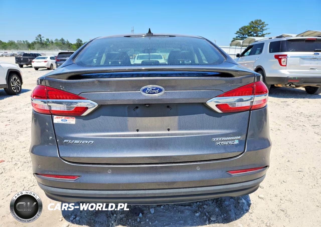 2019 Ford Fusion Titanium VIN:3FA6P0RU3KR257853 - 6