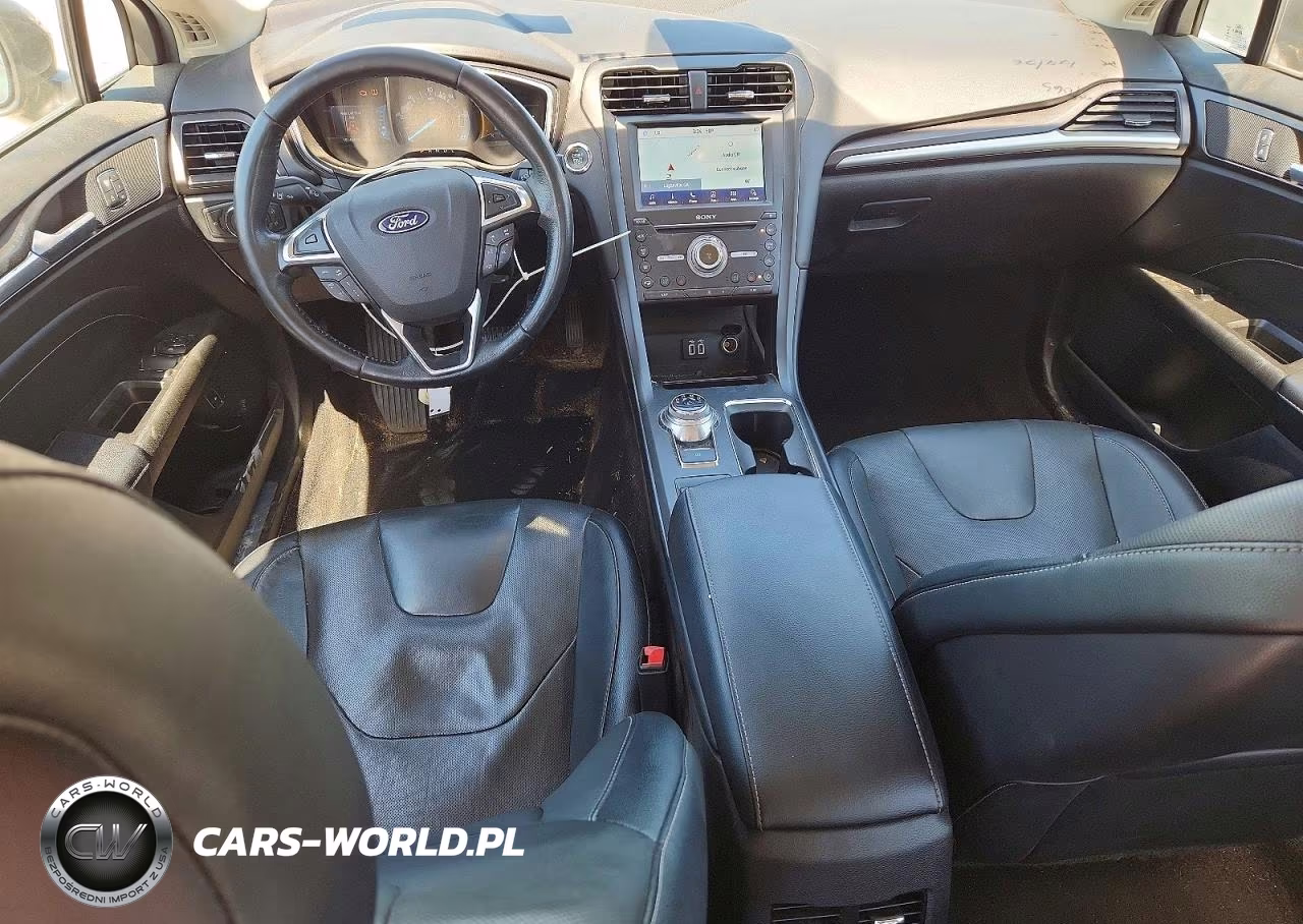 2019 Ford Fusion Titanium VIN:3FA6P0RU3KR257853 - 8