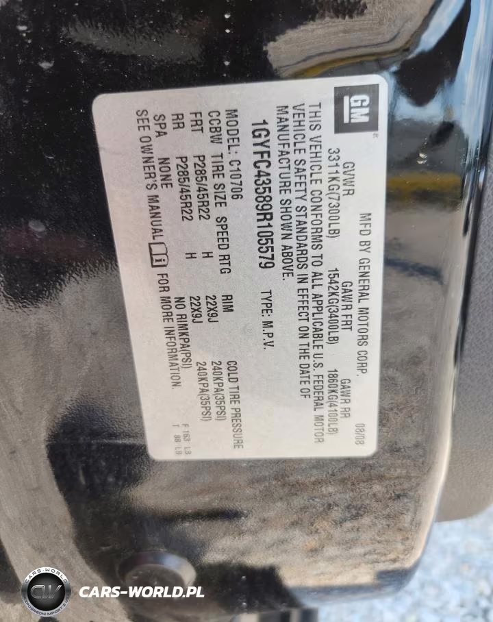 2009 Cadillac Escalade Hybrid VIN:1GYFC43589R105579 - 13