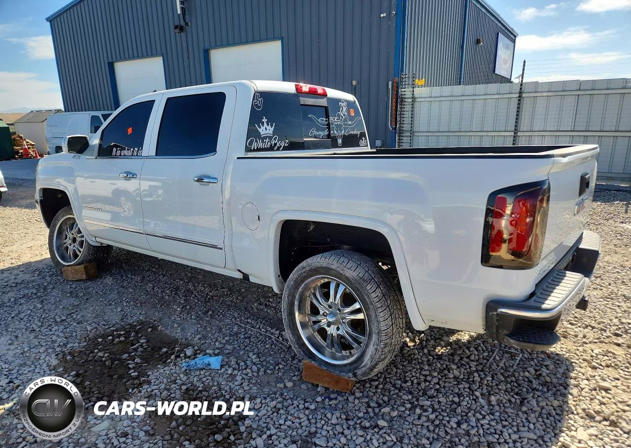 2017 GMC Sierra K1500 Slt VIN:3GTU2NEC5HG217580 - 2