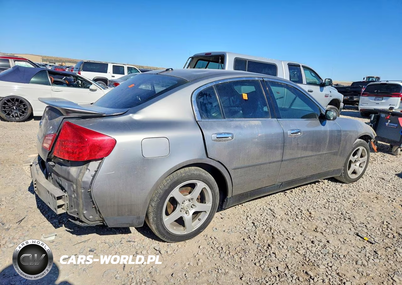 2004 Infiniti G35 Base VIN:JNKCV51E44M612656 - 3