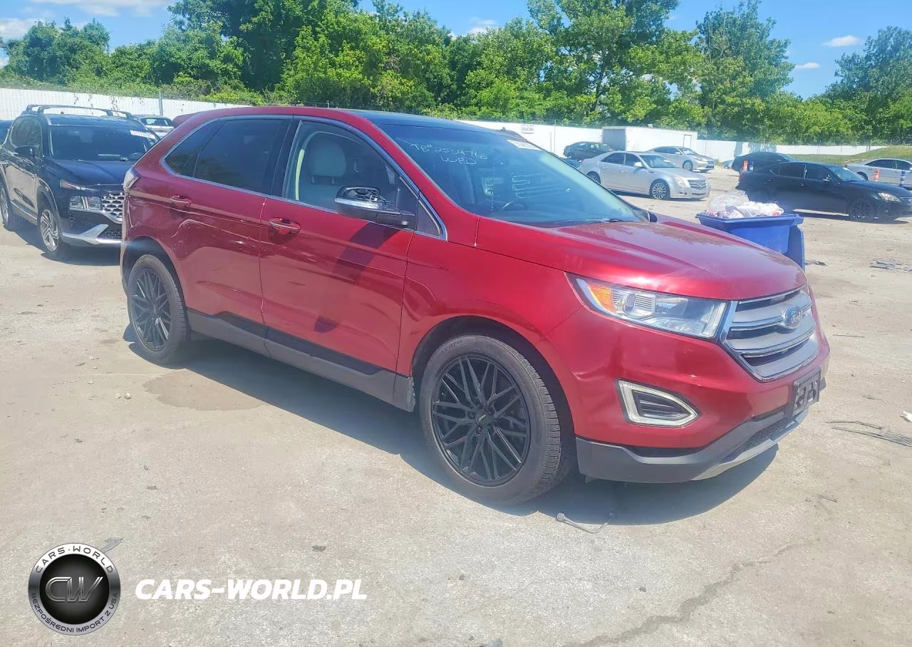 2016 Ford Edge Titanium VIN:2FMPK4K82GBC58916 - 4