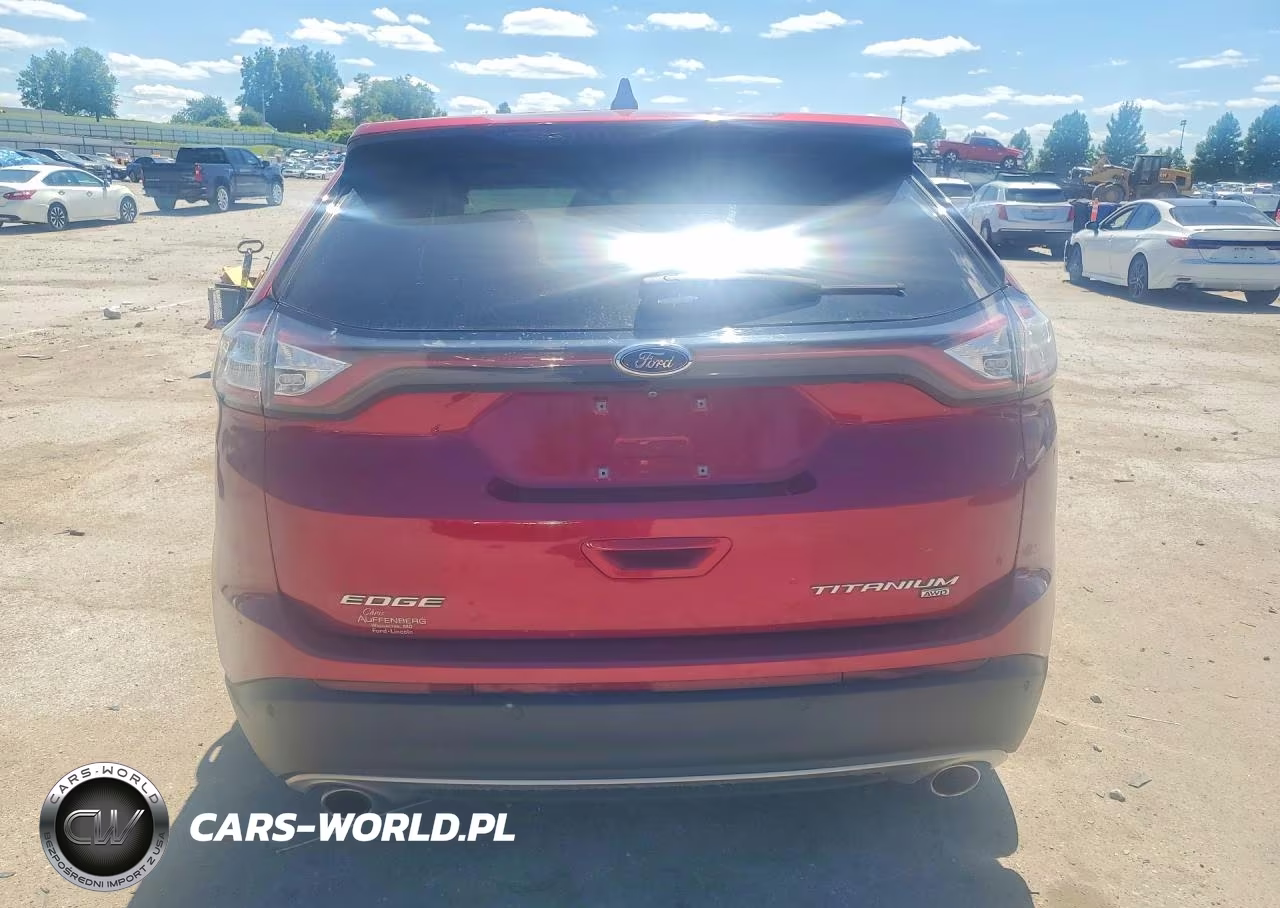 2016 Ford Edge Titanium VIN:2FMPK4K82GBC58916 - 6