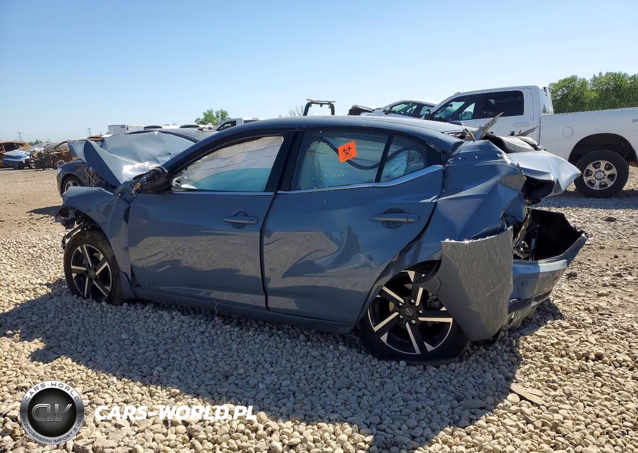 2025 Nissan Sentra Sv VIN:3N1AB8CV7SY214743 - 2